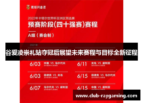 谷爱凌崇礼站夺冠后展望未来赛程与目标全新征程